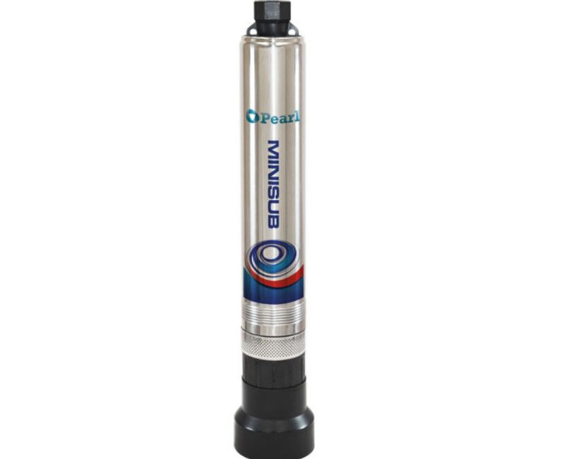 Pearl / Bomba lapicero  minusub / 0.7 HP / 220 Vac / Acero inoxidable / Monofasica /  D 1 1/4"" / 63 Mts Max / 30 GPM Max / 4MSP O7C165 / 4MSP