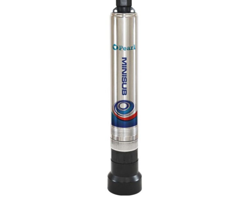 Pearl / Bomba lapicero  minisub / 0.5 HP / 220 Vac / Acero inoxidable / Monofasica / D 1 1/4"" / 52 Mts Max / 25 GPM Max / 4MSP O5C165 / 4MSP