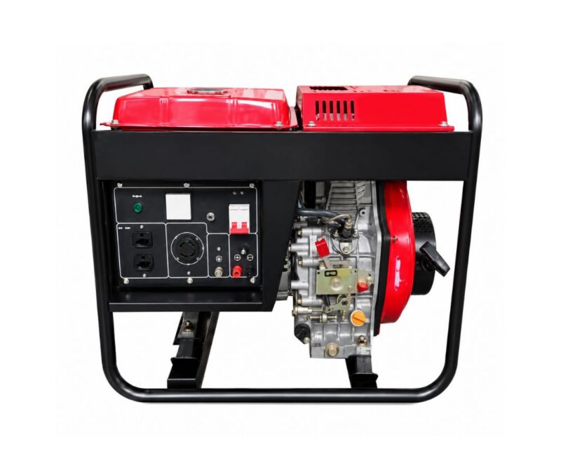 Hi-Energy/"Planta electrica"/7 HP/120/240 Vac/Hierro/3(KVA)/"Arranque electrico"/E0337